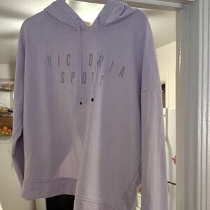 Victoria Secret Sport lite pink hoodie with split in the back youthful, casual